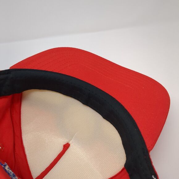 Pokemon Youth Snapback Hat Red One Size Adjustable Embroidered 6 Panel - Picture 8 of 9